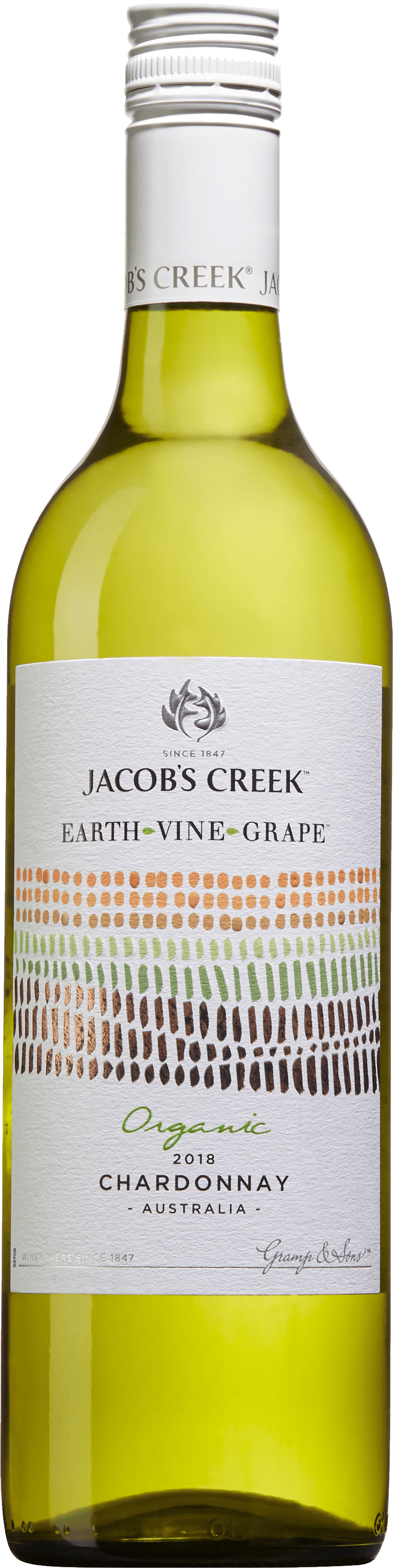 Jacob's Creek Earth Vine Grape Chardonnay 2018