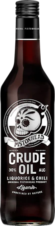 Crude Oil by Pistonhead Shot med smak av lakrits & chili