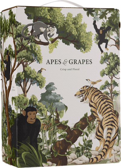 Apes & Grapes Crisp and Floral 