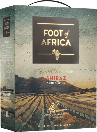 Foot of Africa, Shiraz, 2019 Rött, Vin Vinbörsen