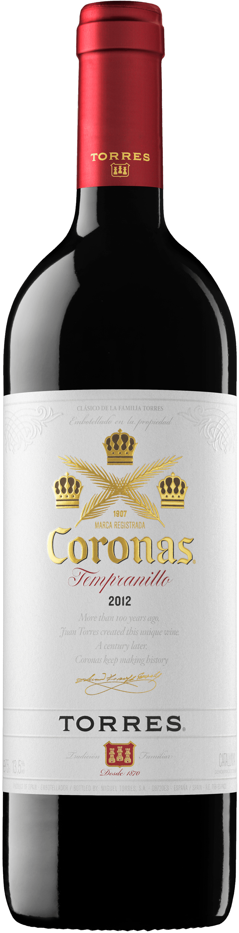 Torres Coronas Tempranillo 2022