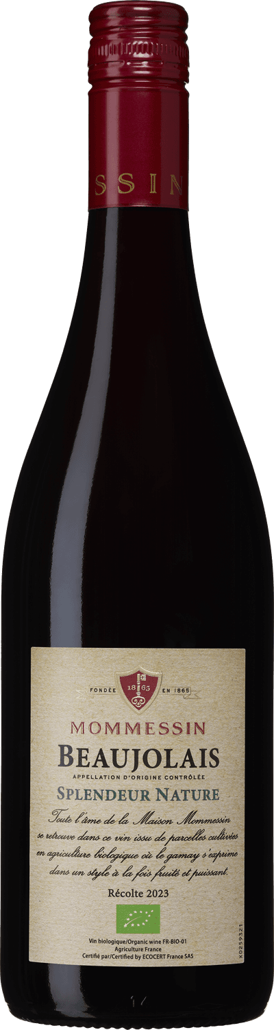 Beaujolais Splendeur Nature organic