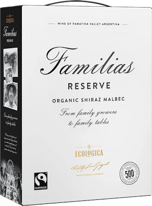 Ecologica Familias Reserve Shiraz Malbec 2024