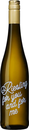 Riesling for you and for me  