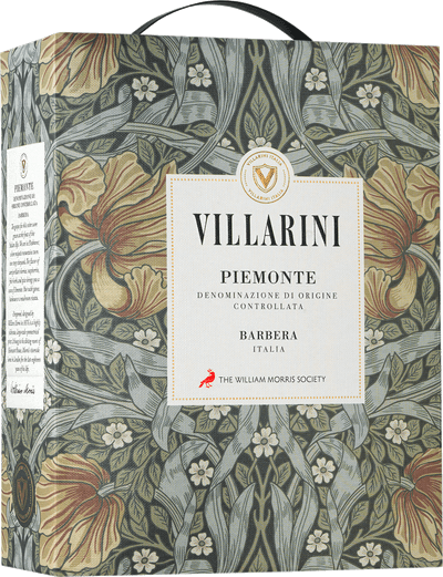 Villarini Piemonte Barbera William Morris Design Selection 2023