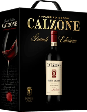 Calzone Grande Edizione Appassito Rosso