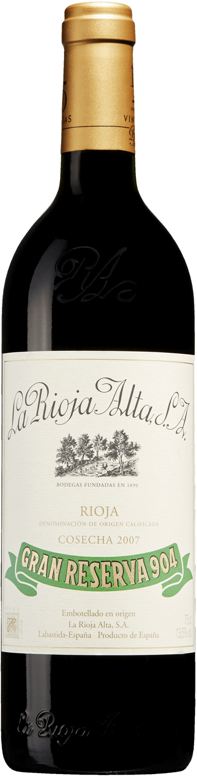 La Rioja Alta Gran Reserva 904 2016